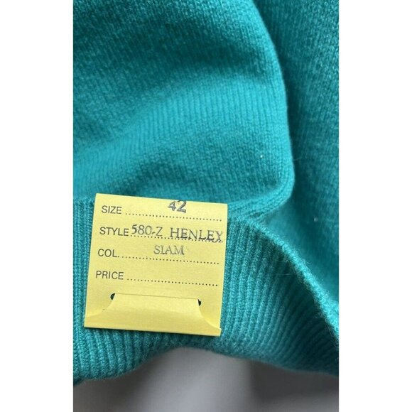 vintage alan paine shetland wool sweater Deadstock Size 42 Men’s New - Picture 2 of 5